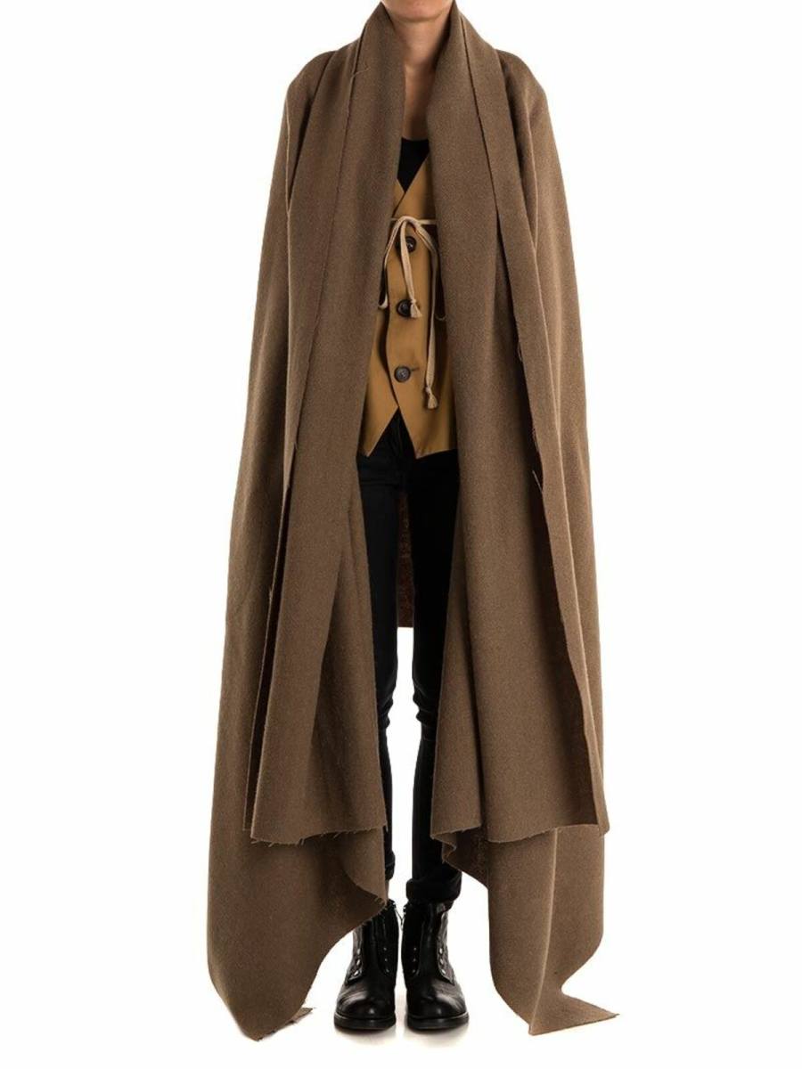 Vivienne Westwood Manteau Au Genou - Marron