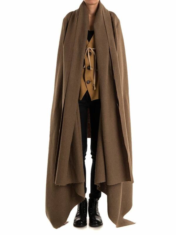 Vivienne Westwood Manteau Au Genou - Marron