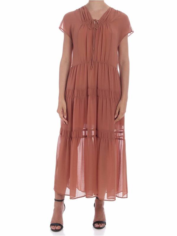 See by Chloé Maxi Robe - Beige