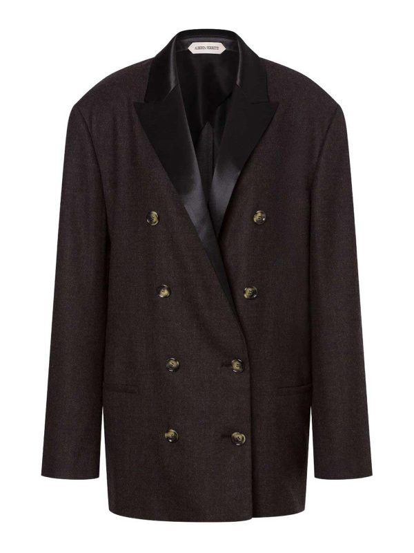 Alberta Ferretti Blazer - Gris
