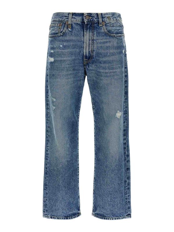 R13 Jean Bootcut - Bleu