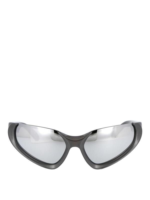 Balenciaga Lunettes De Soleil - Argent
