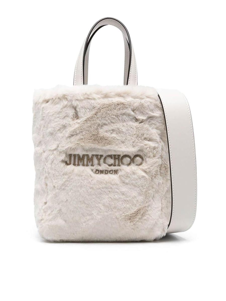 Jimmy Choo Sac Bandoulière - Blanc