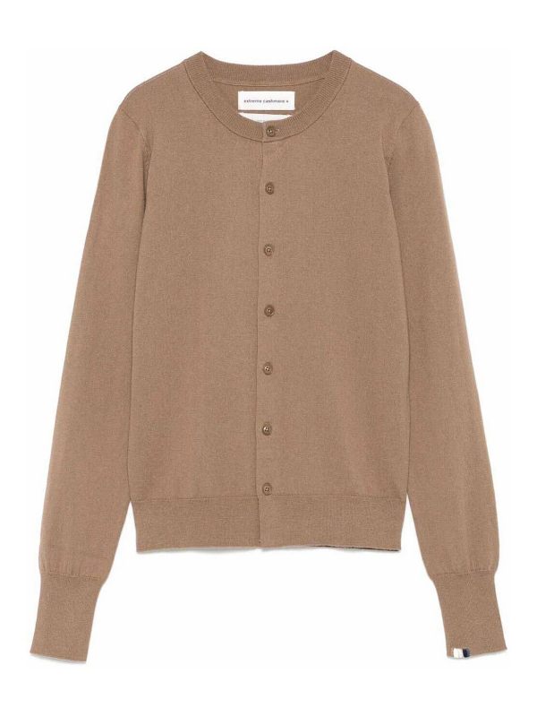 Extreme Cashmere Cardigan - Marron Clair