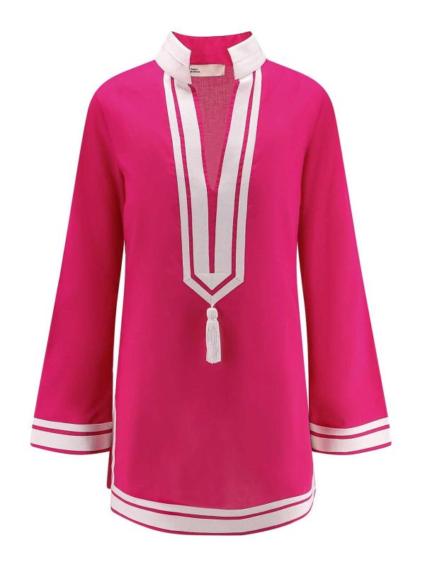 Tory Burch Robe Au Genou - Couleur Chair