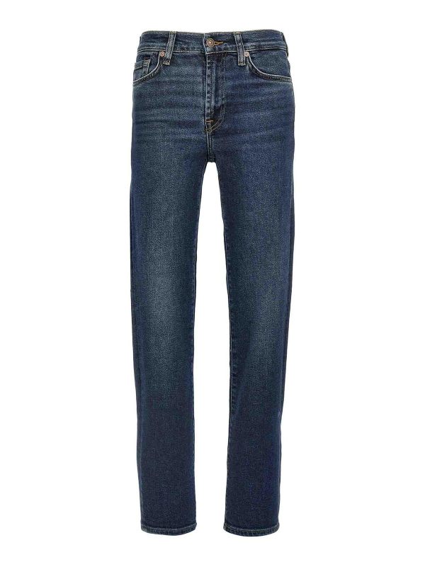 7 For All Mankind Jean Bootcut - Bleu