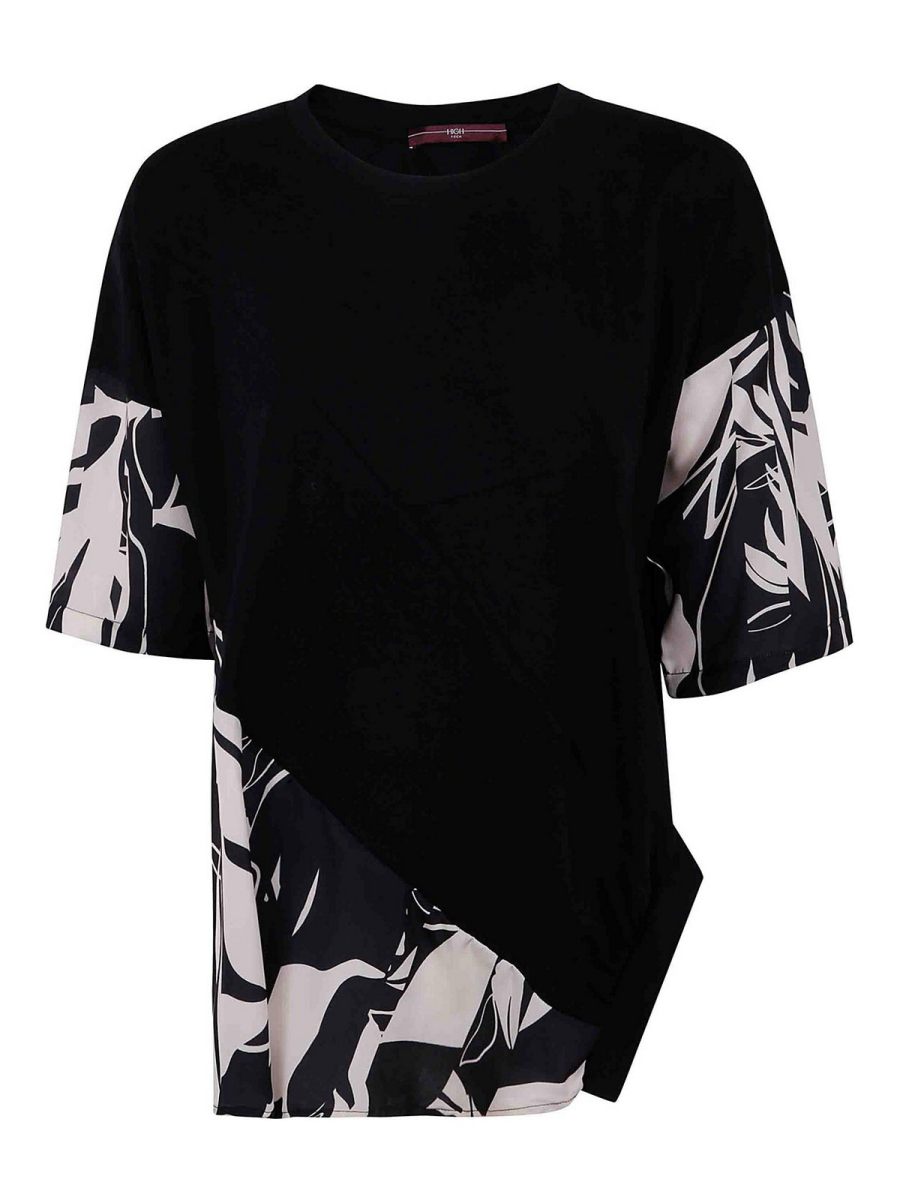 High T-Shirt - Blanc