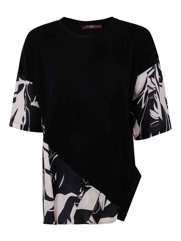 High T-Shirt - Blanc