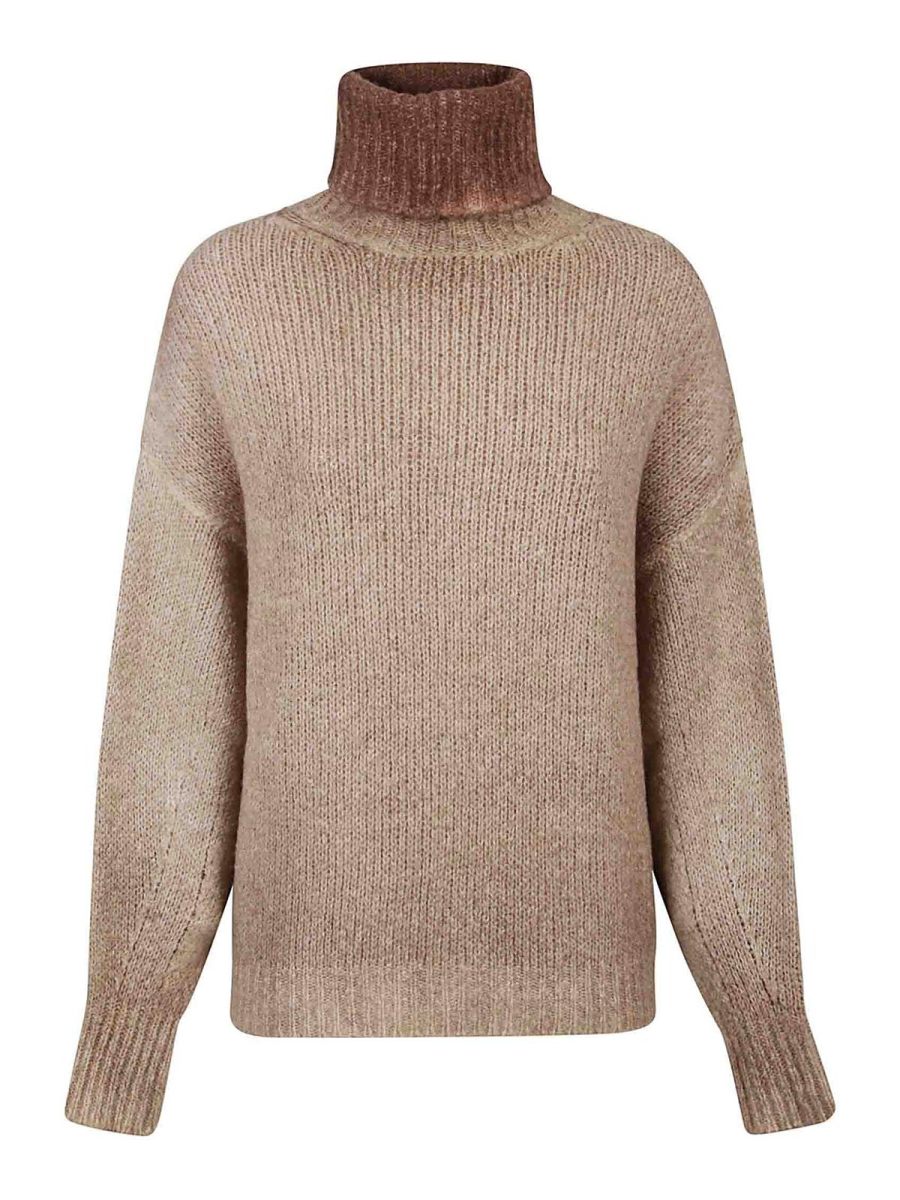 Avant Toi Pull Col Roulé - Beige