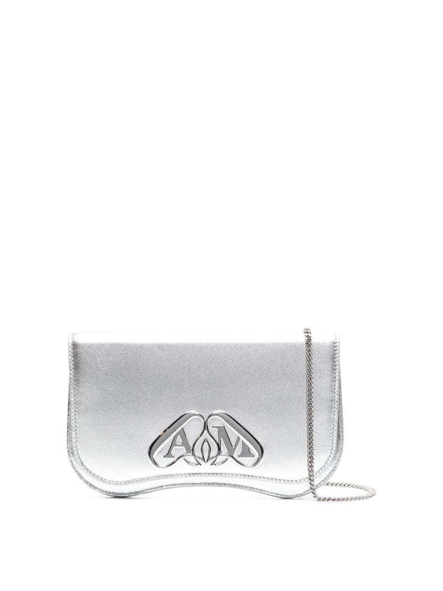 Alexander Mcqueen Sac Bandoulière - Argent