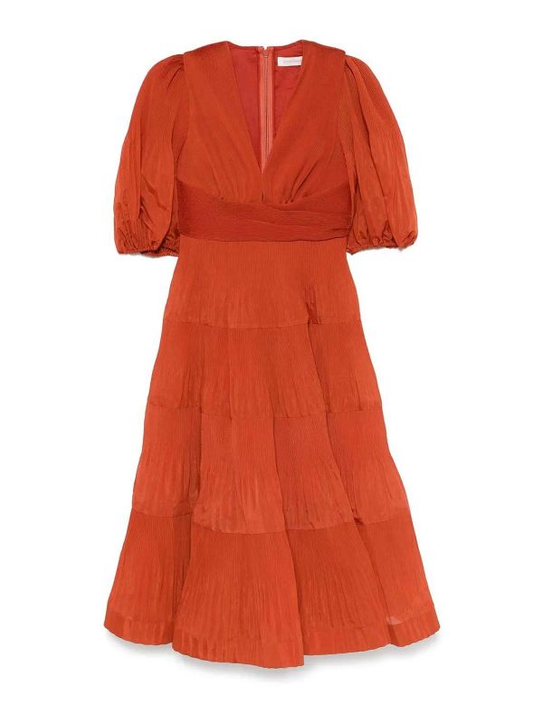 Zimmermann Robe Courte - Argent