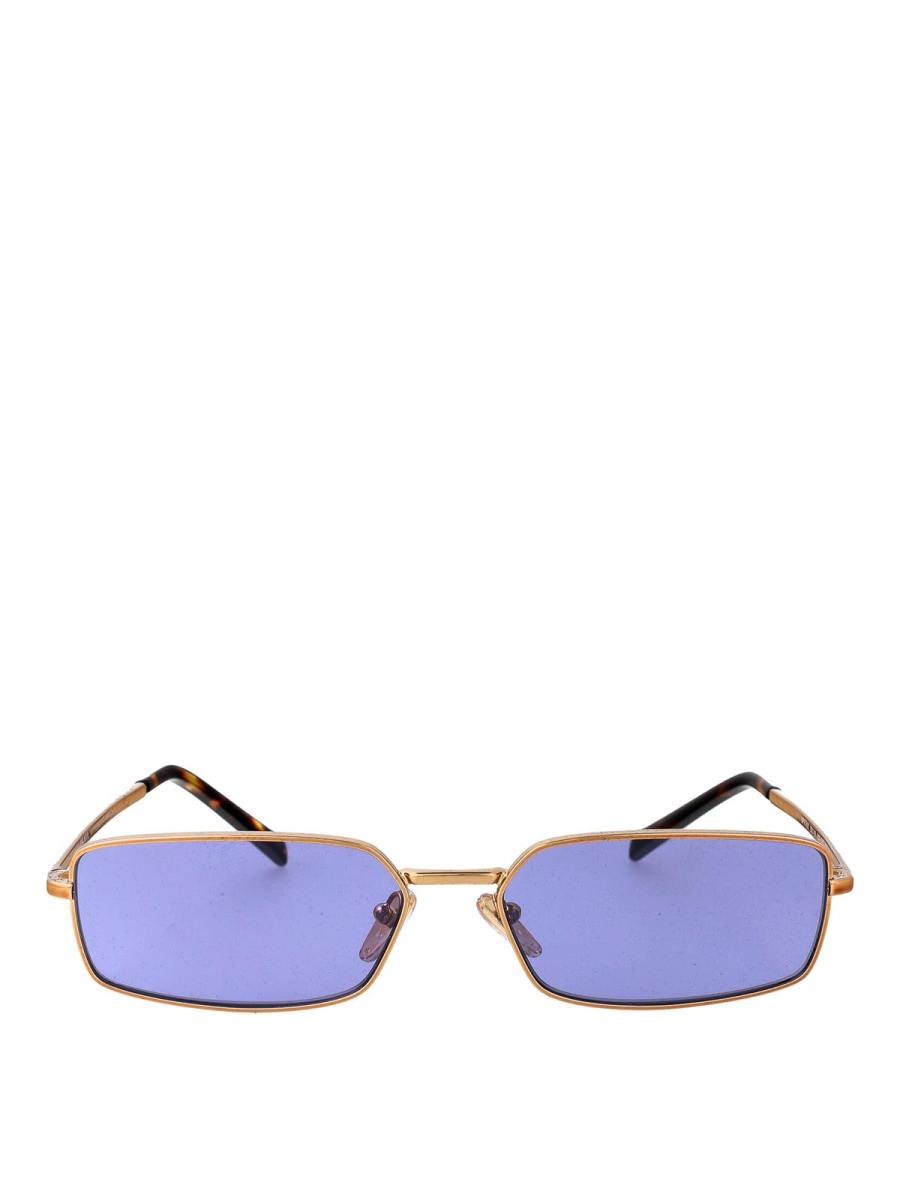 Prada Lunettes De Soleil - Marron