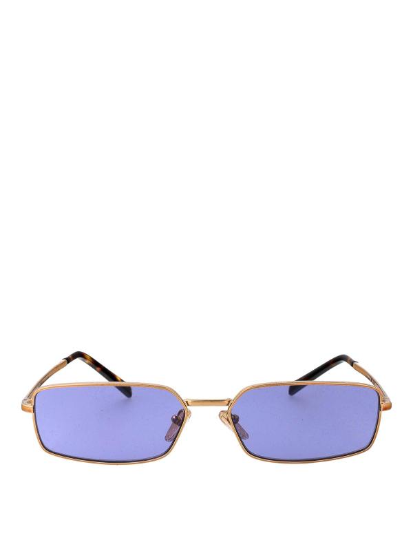 Prada Lunettes De Soleil - Marron