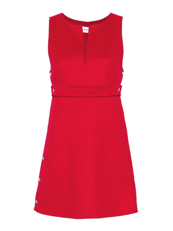 P. A.R. O.S. H. Robe Courte - Rouge