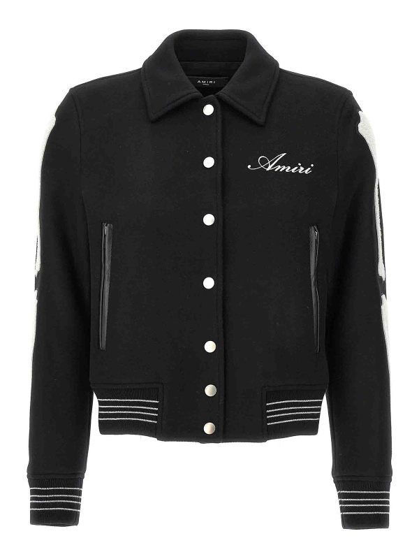 Amiri Bomber - Blanc