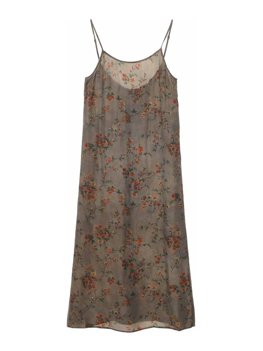 Uma Wang Robe Au Genou - Gris