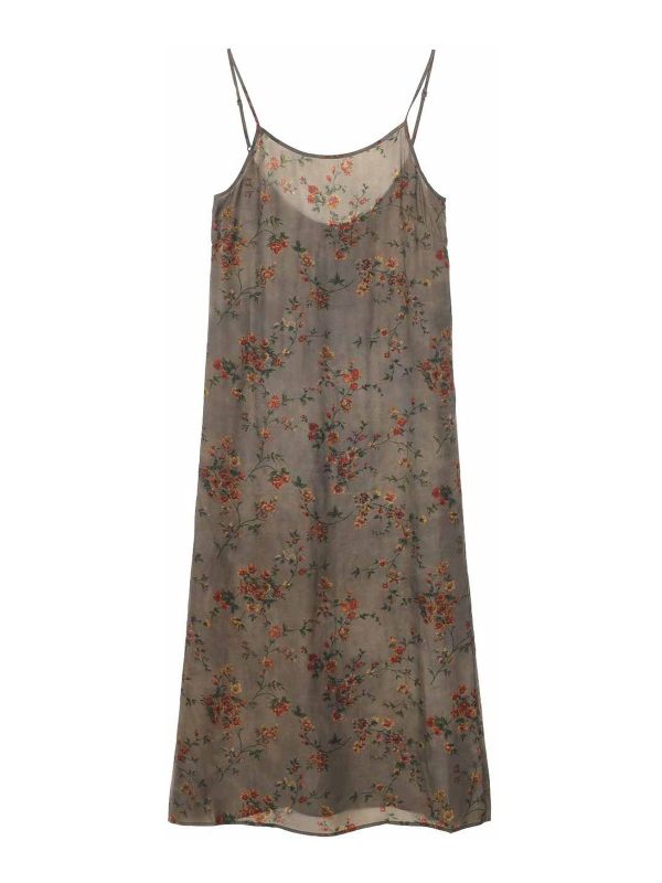 Uma Wang Robe Au Genou - Gris