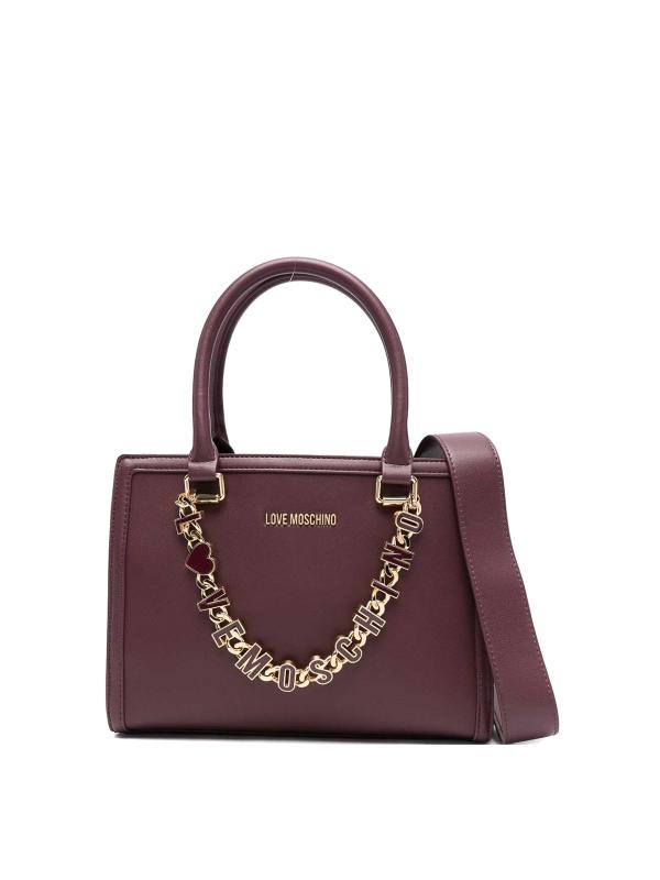 Love Moschino Sac Bandoulière - Rouge Bru