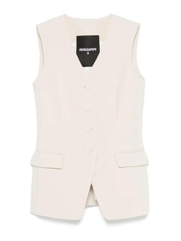 Patrizia Pepe Gilet - Beige