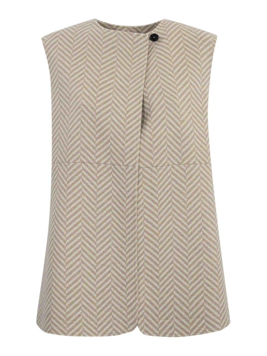 Liviana Conti Gilet - Beige