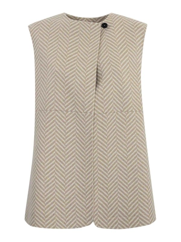 Liviana Conti Gilet - Beige