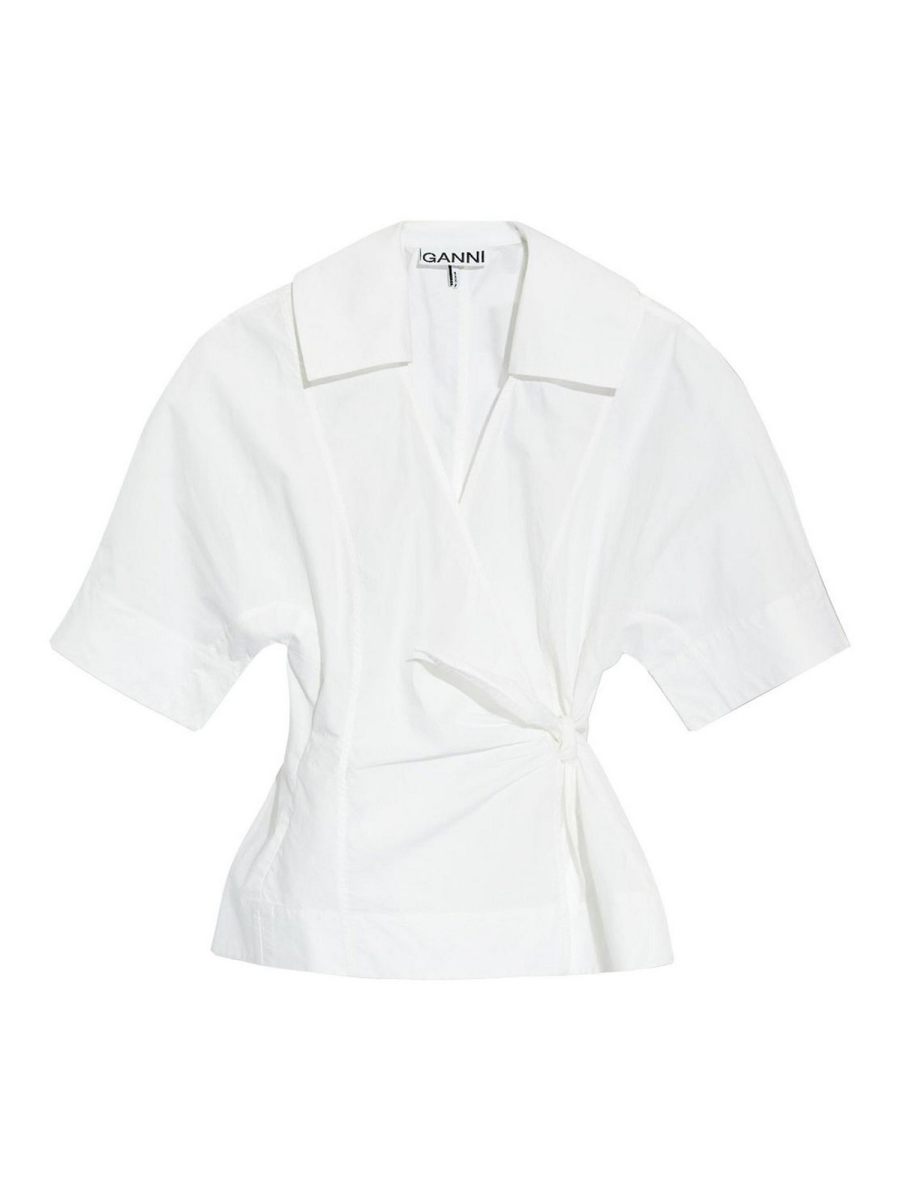 Ganni Blouse - Blanc