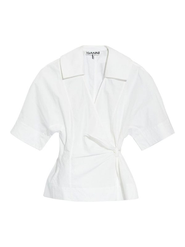 Ganni Blouse - Blanc