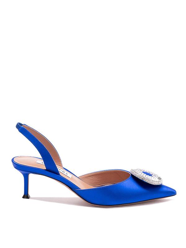 Aquazzura Chaussures À Talon - Bleu