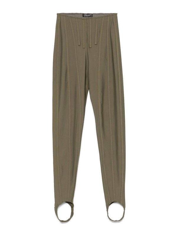 Mugler Leggings - Vert