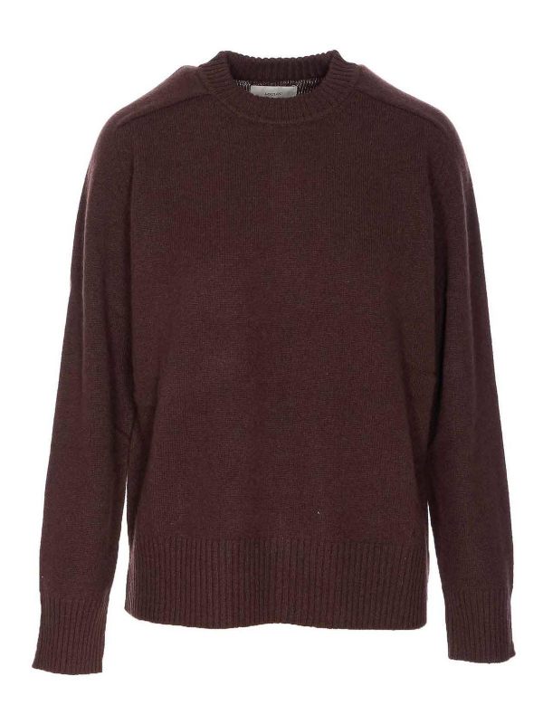 Loulou Studio Pull Col Rond - Marron