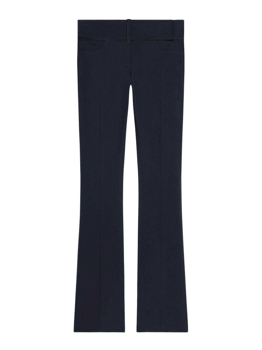 Courreges Pantalons Décontractés - Bleu Foncé