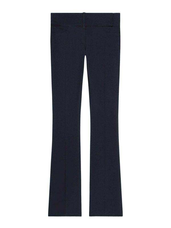 Courreges Pantalons Décontractés - Bleu Foncé