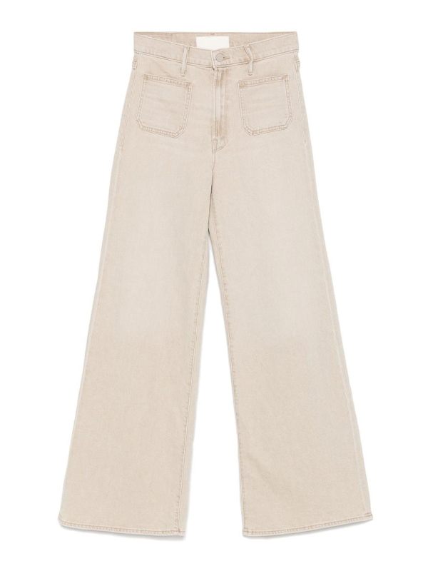 Mother Jean Droit - Beige