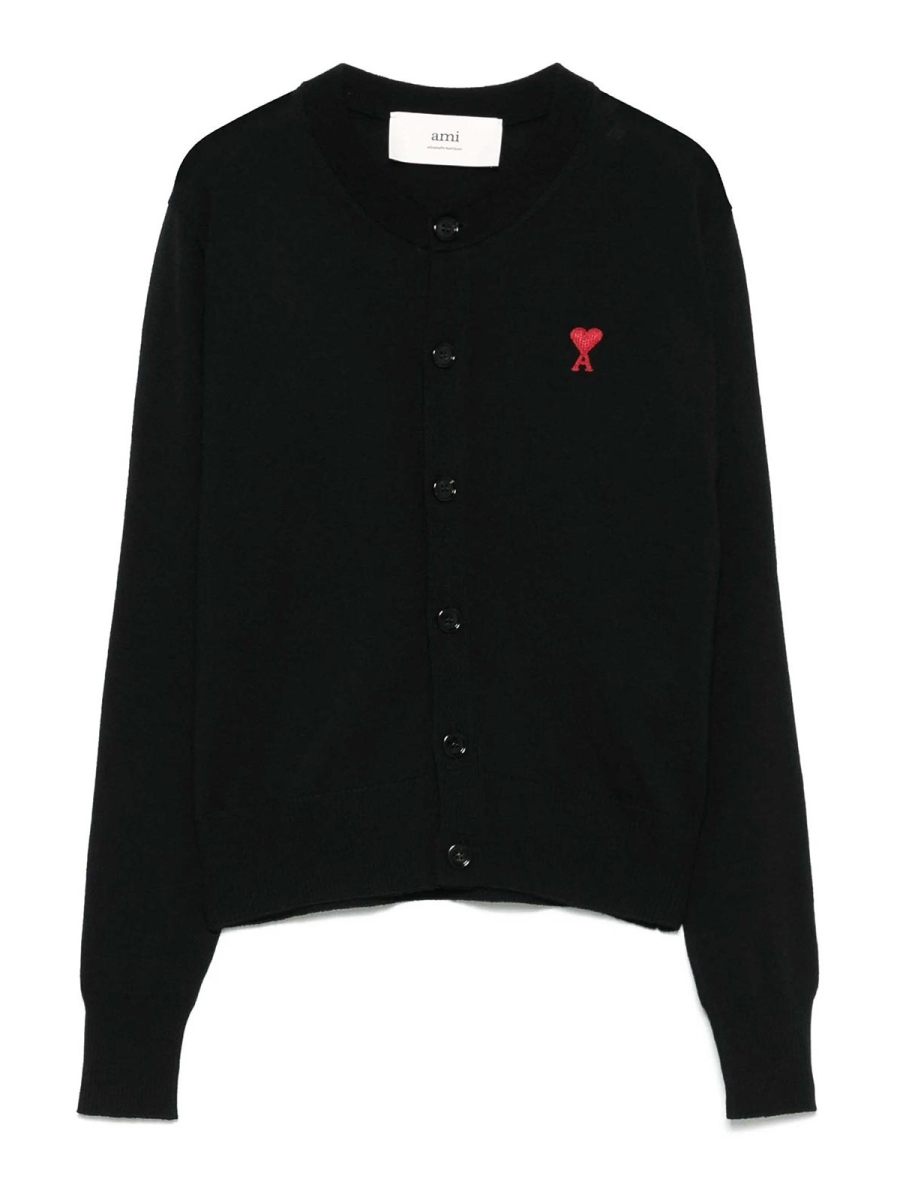 Ami Paris Cardigan - Noir