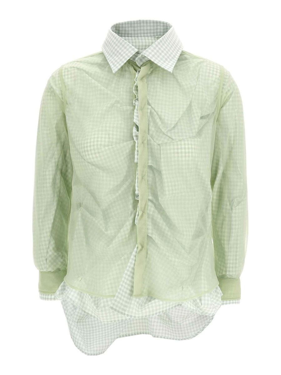 Maison Margiela Chemise - Vert