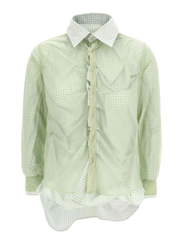 Maison Margiela Chemise - Vert