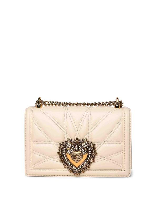 Dolce & Gabbana Sac Bandoulière - Crèm