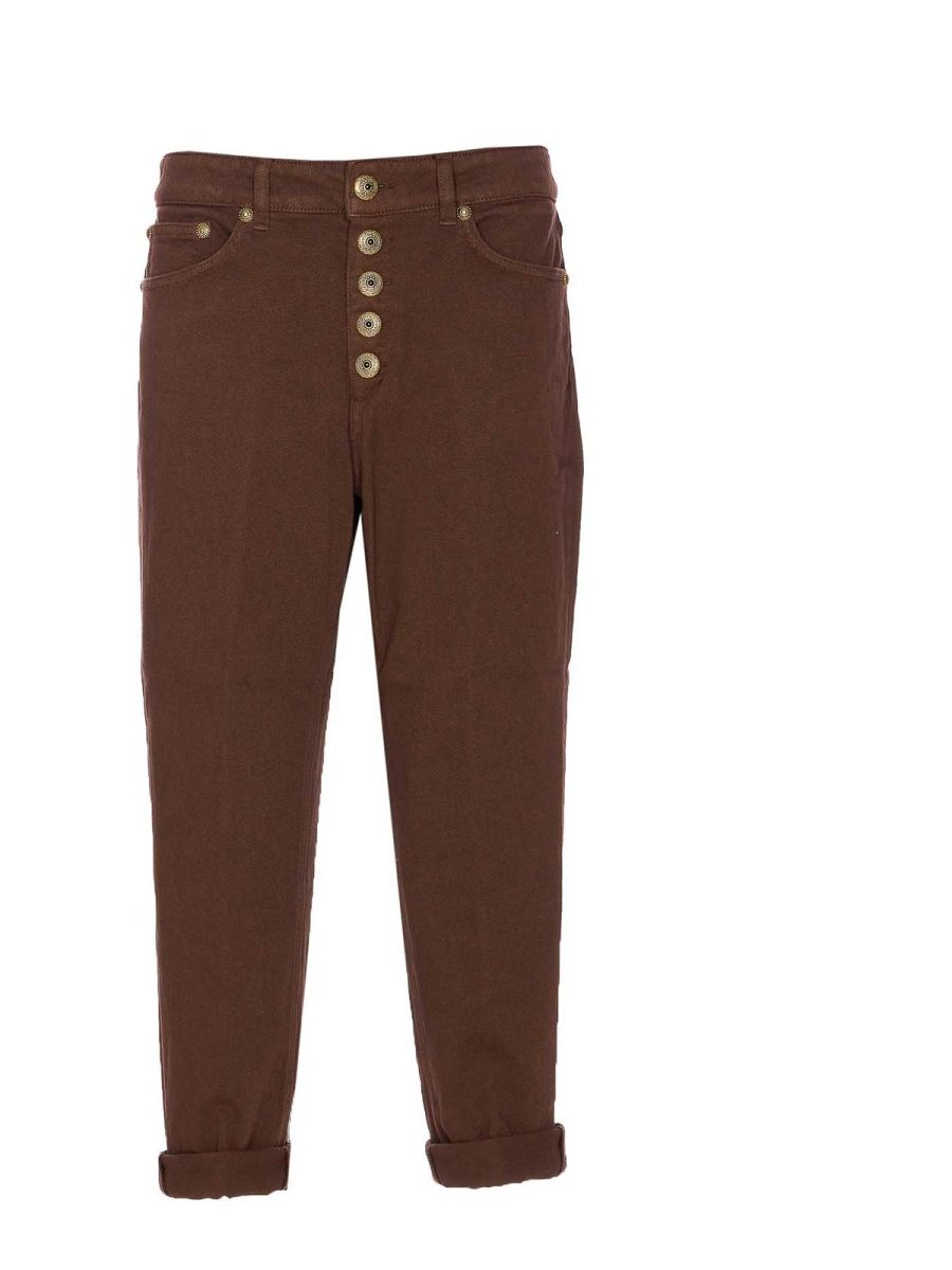 Dondup Pantalons Décontractés - Marron