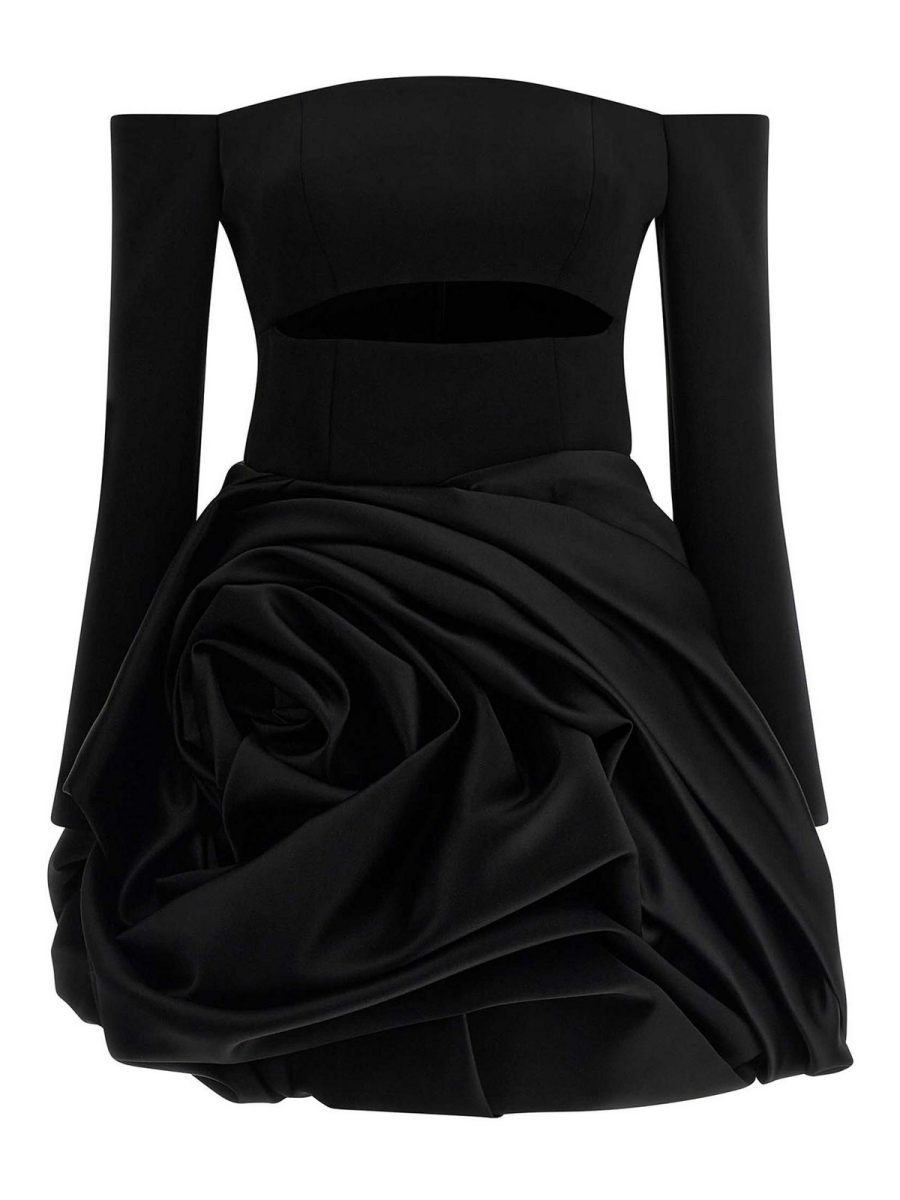 Carolina Herrera Robe Au Genou - Noir