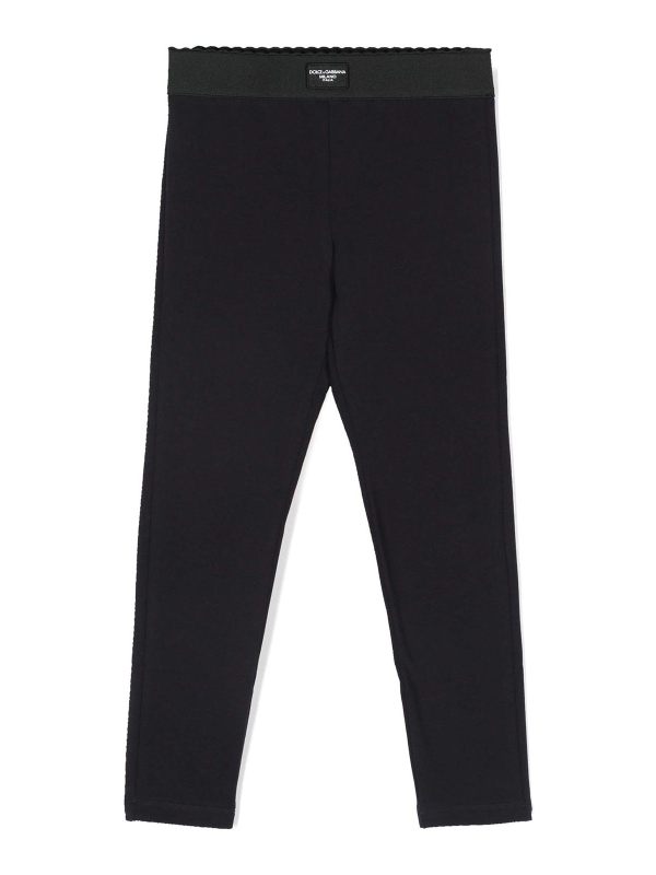 Dolce & Gabbana Jr Leggings - Bleu