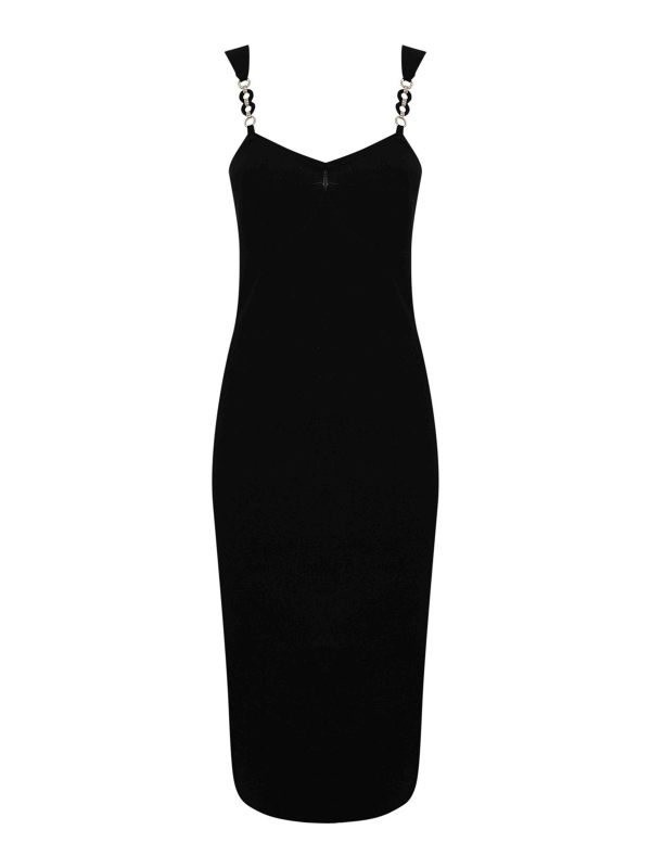 Twinset Robe Au Genou - Noir