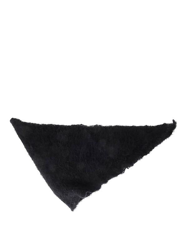 Faliero Sarti Écharpe - Noir