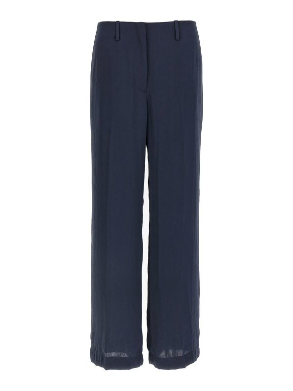 Theory Pantalons Décontractés - Bleu