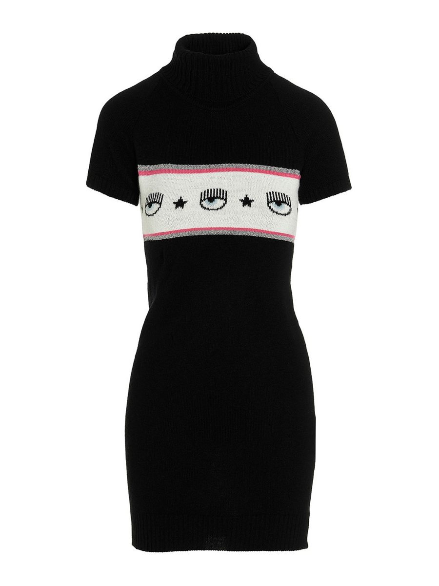 Chiara Ferragni Robe Courte - Maxi Logomania