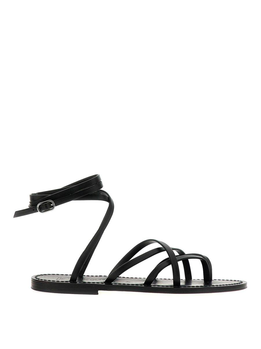 K Jacques St Tropez Sandales - Noir