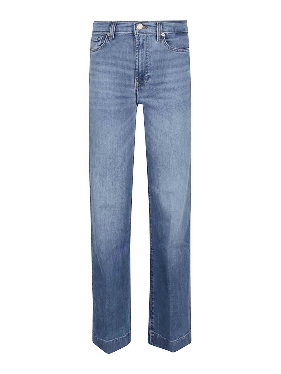 7 For All Mankind Jean Bootcut - Vert