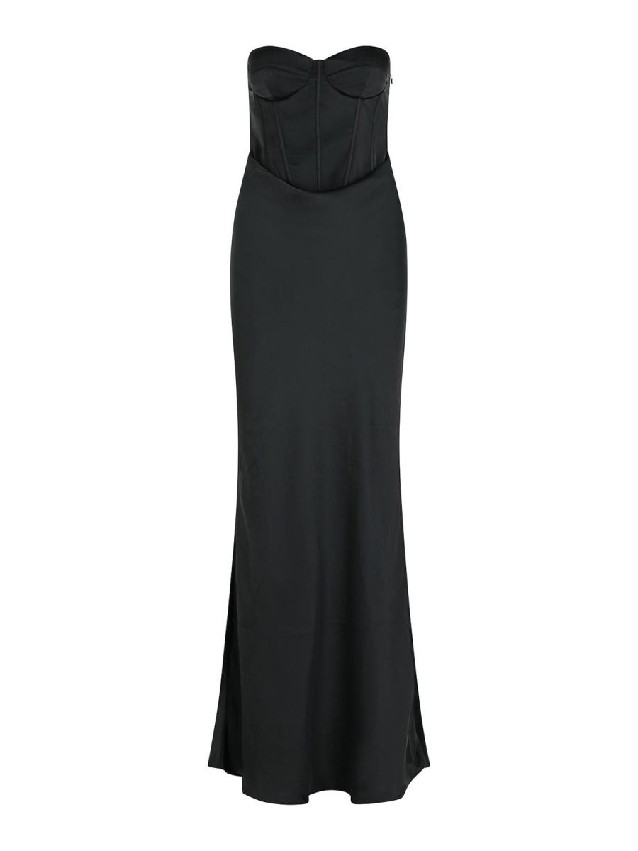 Rotate Birger Christensen Robe De Soirée - Noir