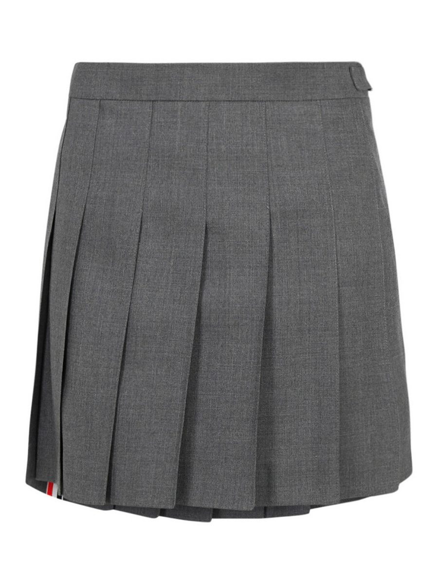 Thom Browne Mini Jupe - Gris