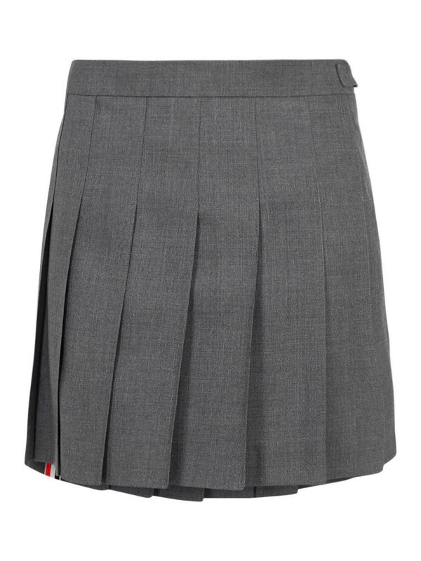 Thom Browne Mini Jupe - Gris