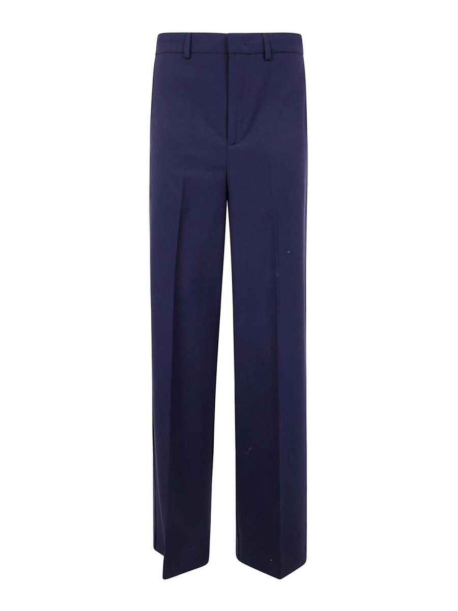 Semicouture Pantalons Décontractés - Bleu